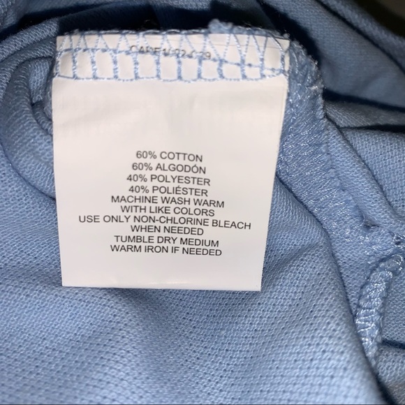 Izod Big Boy’s Polo Shirt size L Regular Blue - Picture 5 of 5